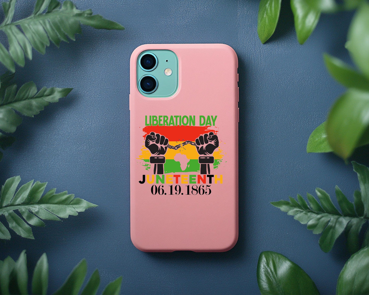 Liberation phone case, Stylish phone case, Iphone case, Black heritage case, Juneteenth vibes, Liberation day gift