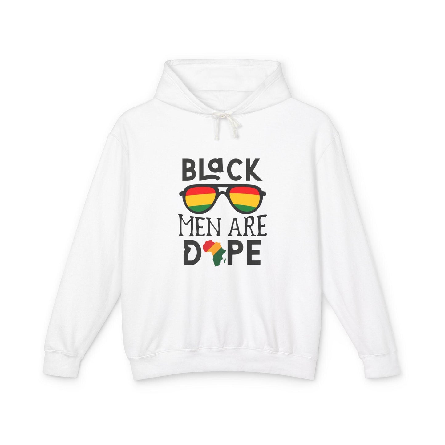 Black Men Are Dope Hoodie - Unisex Lightweight Hooded Sweatshirt, Urban Men&#39;s Sweatshirt, Trendy Black Hoodie, Stylish Unisex Hoodie, Cool