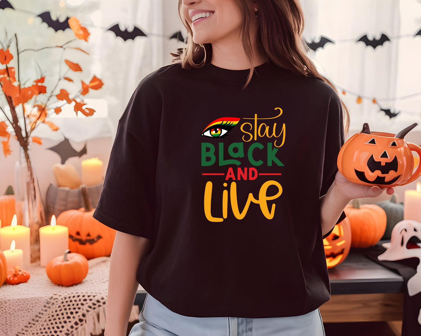 Stay Black and Live Unisex Jersey Short Sleeve Tee - Black Lives Matter T-Shirt, Activist Clothing, Protest Apparel, Inspirational Quote