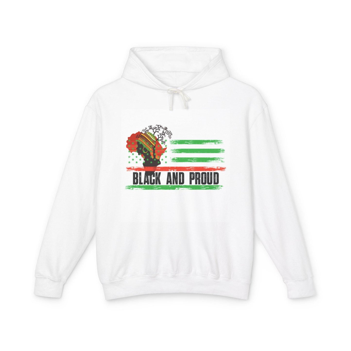 Black and Proud Hoodie - African American Pride Sweatshirt, Unisex Pullover, Black Lives Matter Jacket, Melanin Empowerment Hoody, Civil