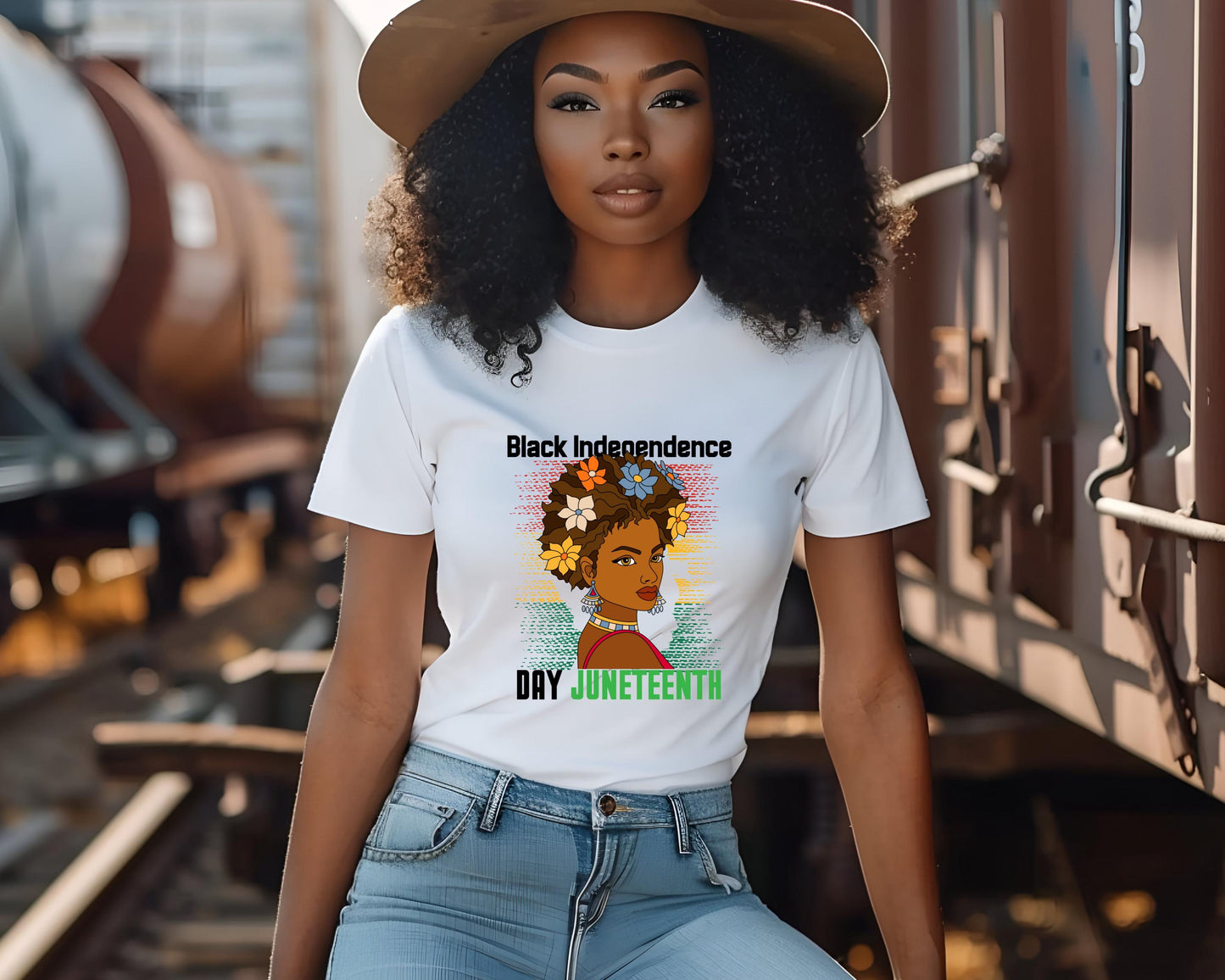 Black Independence Day Juneteenth Tee, Unisex T-Shirt for Celebration, Black History Shirt, African American Pride Gift, Ethnic Heritage