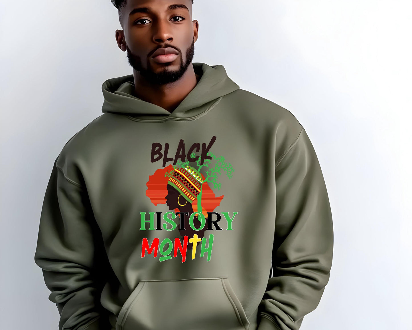 Black History Month Hoodie, Unisex Hooded Sweatshirt, African American Heritage Pullover, Civil Rights Movement Jumper, BHM Apparel