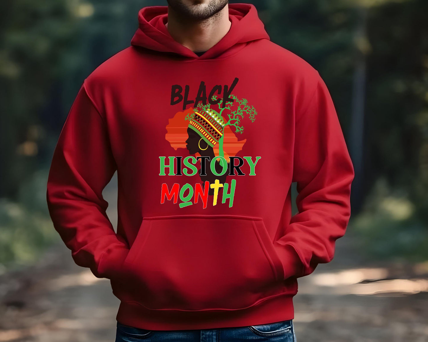 Black History Month Hoodie, Unisex Hooded Sweatshirt, African American Heritage Pullover, Civil Rights Movement Jumper, BHM Apparel