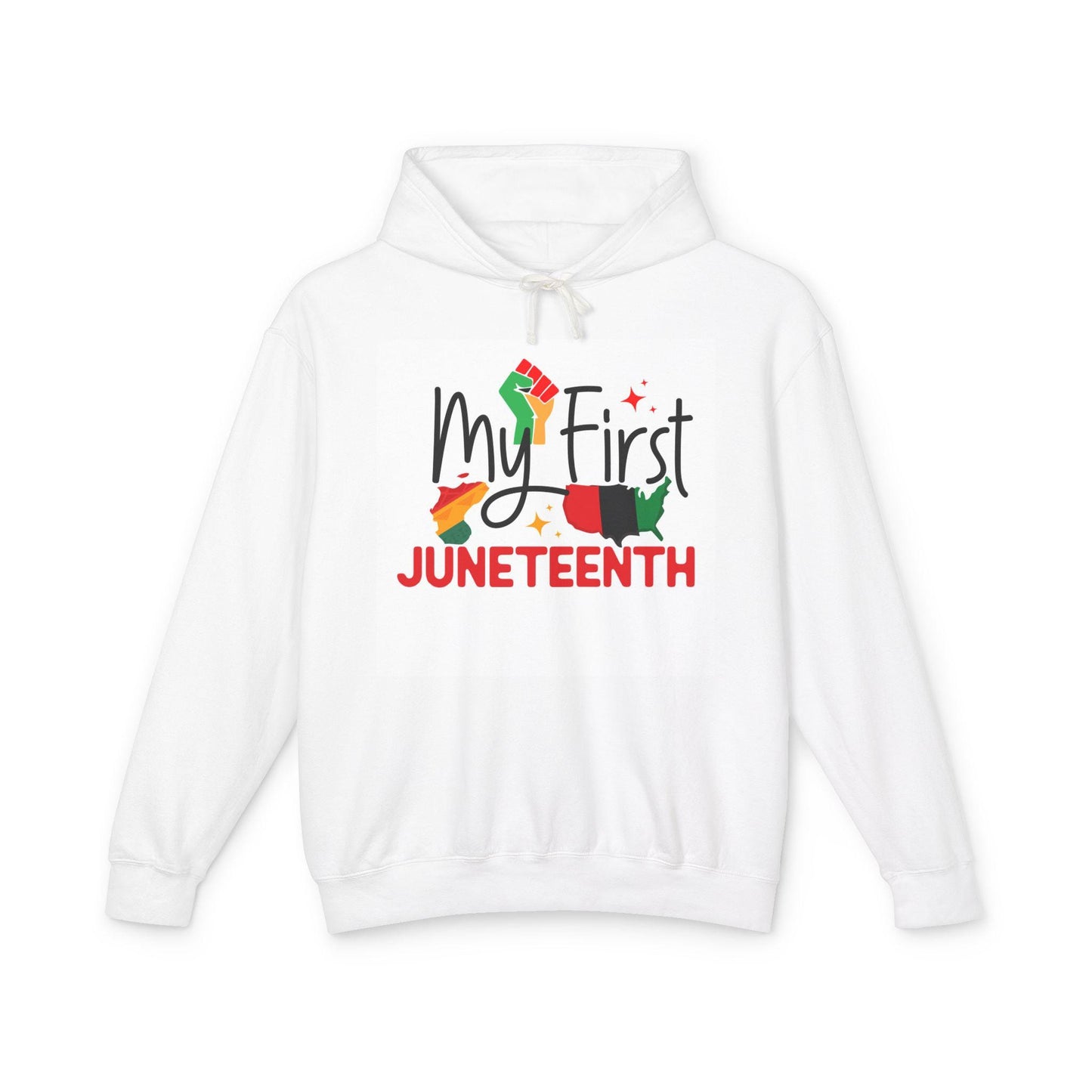 Juneteenth Lightweight Hoodie, Black History Sweatshirt, African American Hooded Jumper, Emancipation Day Pullover, Freedom Celebration