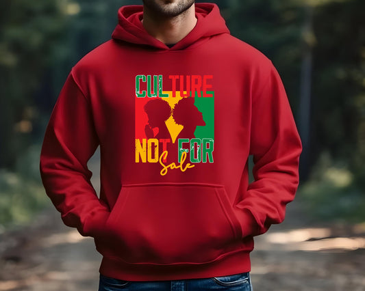 Culture Not For Sale Hoodie, Social Justice Sweatshirt, Protest Apparel, Activist Clothing, Equality Hooded Top