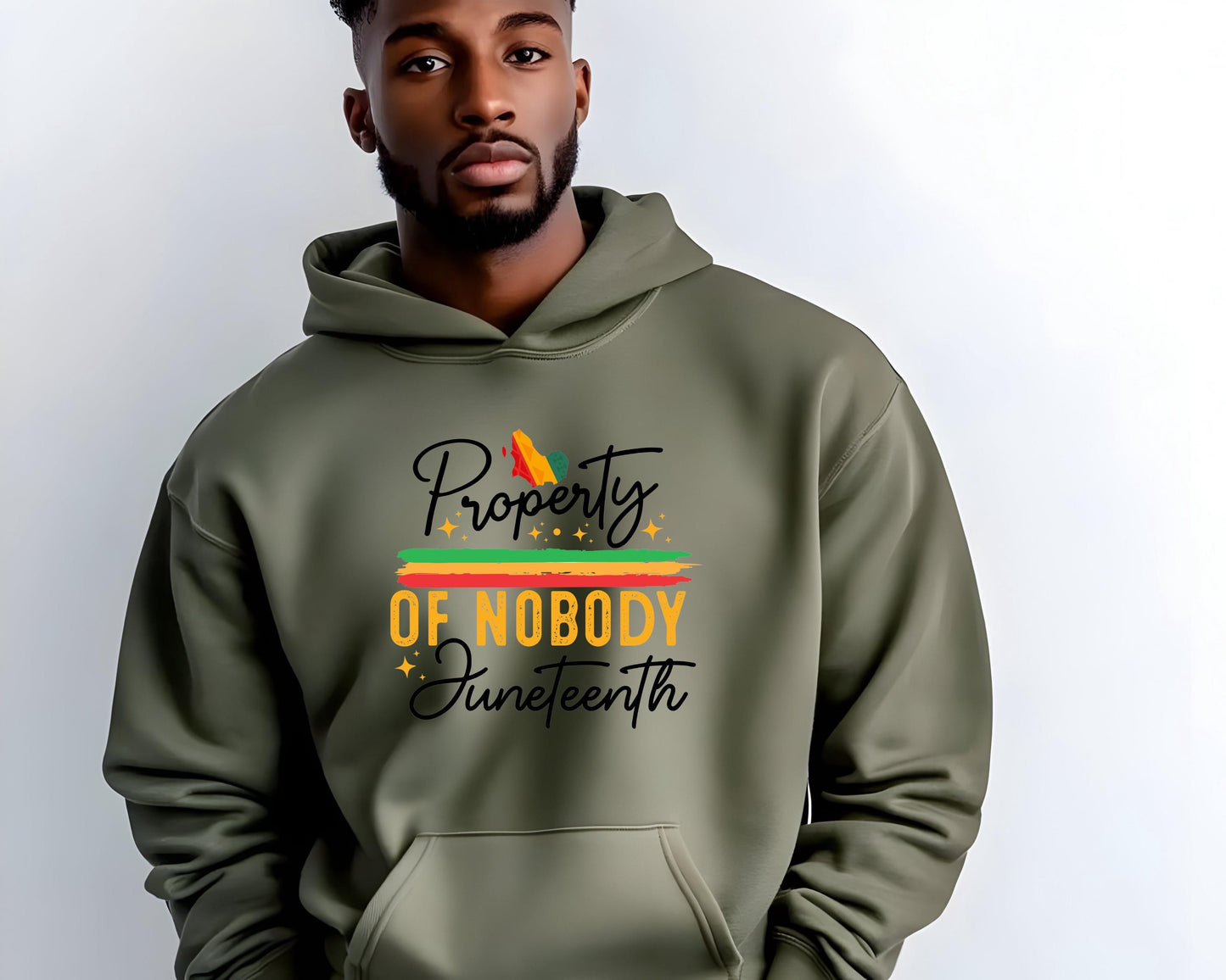 Property of Nobody Juneteenth Hoodie, Unisex Juneteenth Sweatshirt, Black Lives Matter Activist Gift, Social Justice Protest Apparel,