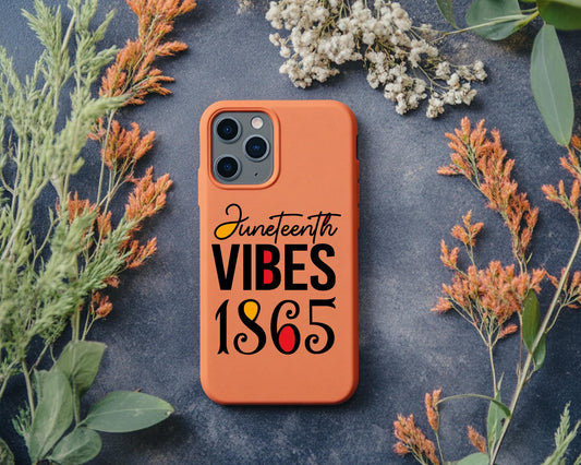 1865 vibes case, Juneteenth phone case,  Black pride accessories,  Freedom celebration case,  African American history