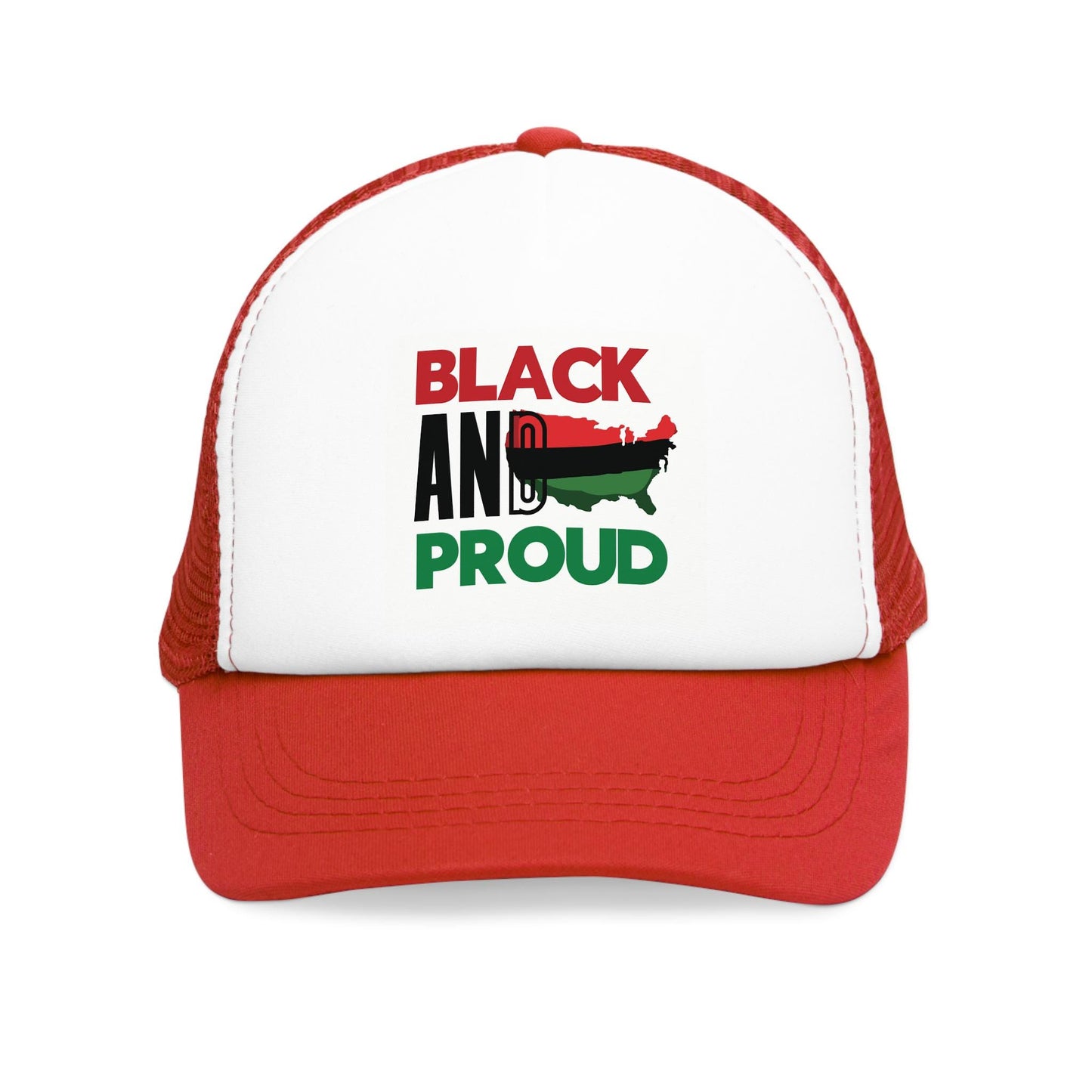 Mesh Cap, Black and Proud Hat, African American Pride Baseball Cap, Melanin Gift, Empowering Headwear, Afrocentric Accessories