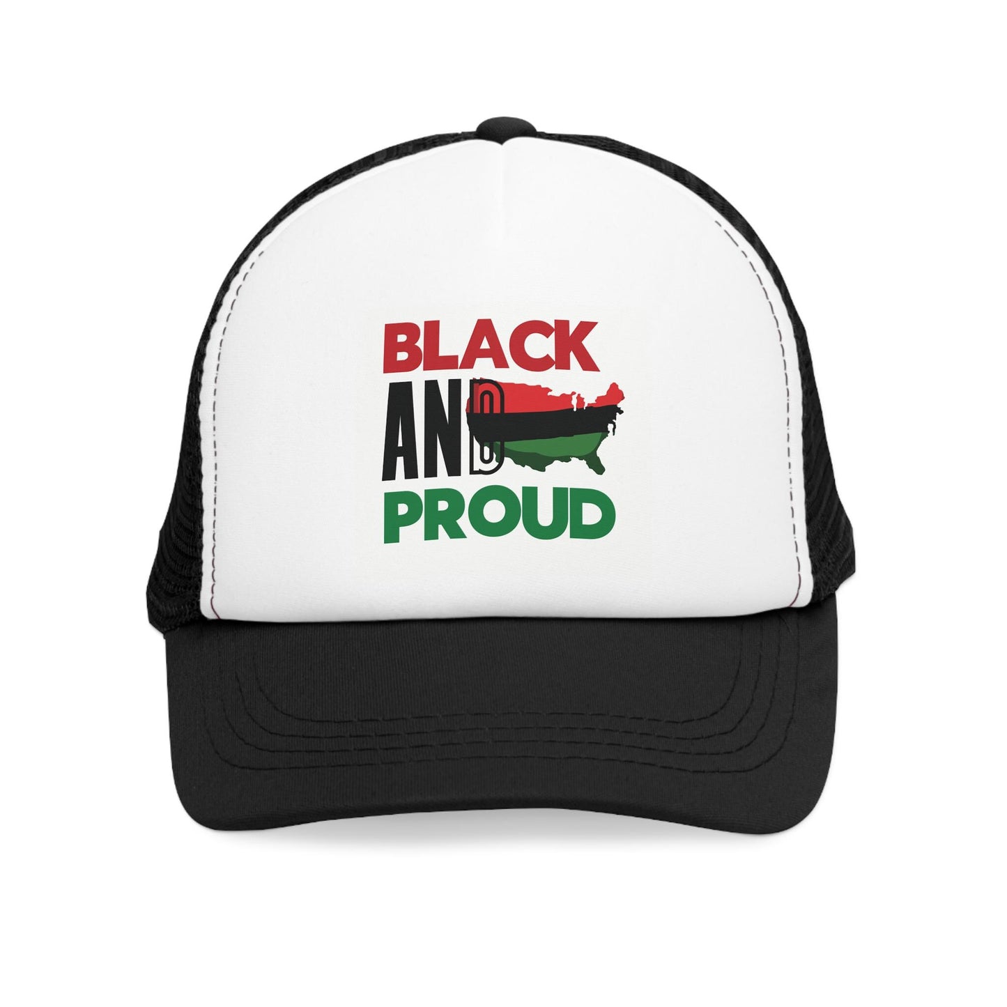 Mesh Cap, Black and Proud Hat, African American Pride Baseball Cap, Melanin Gift, Empowering Headwear, Afrocentric Accessories