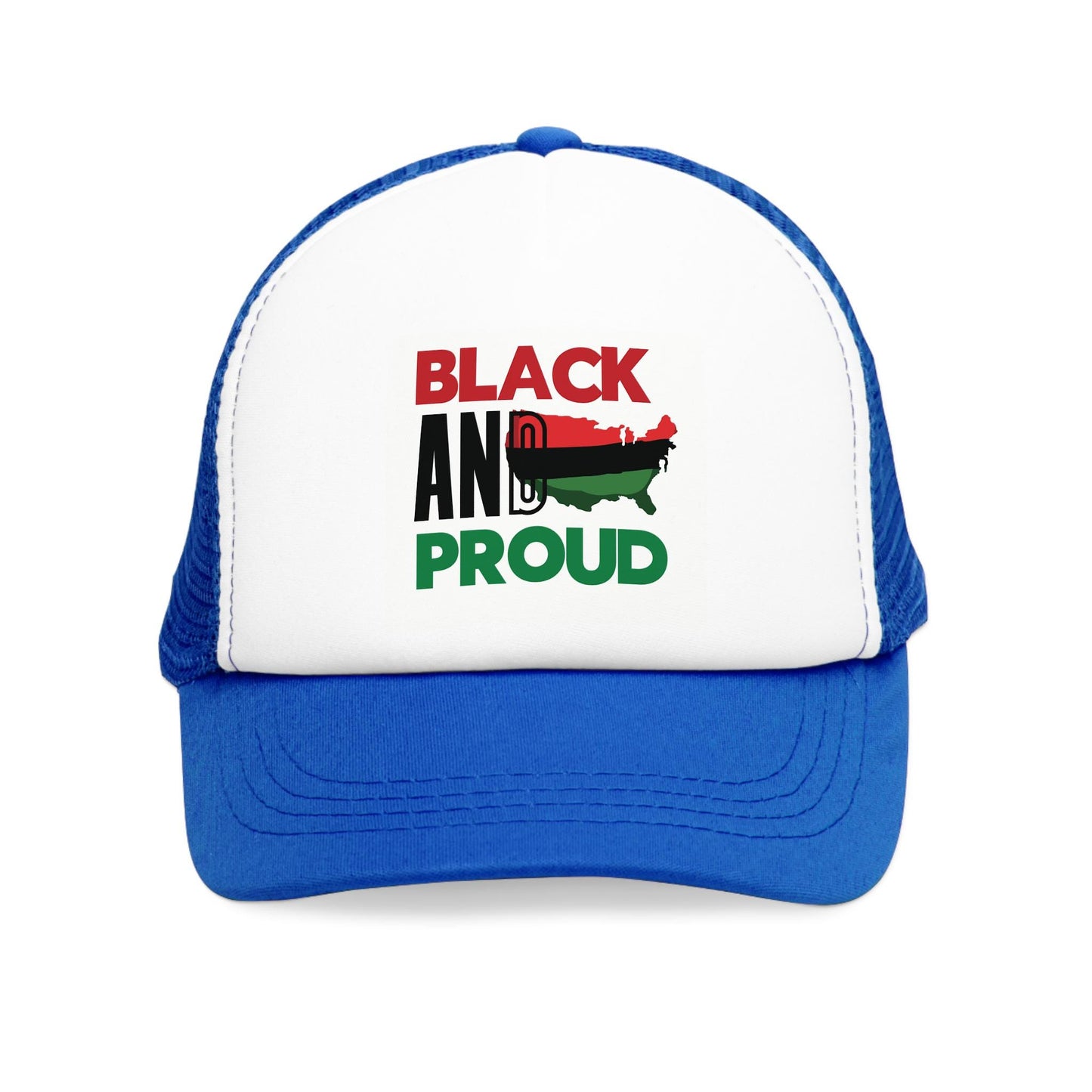 Mesh Cap, Black and Proud Hat, African American Pride Baseball Cap, Melanin Gift, Empowering Headwear, Afrocentric Accessories