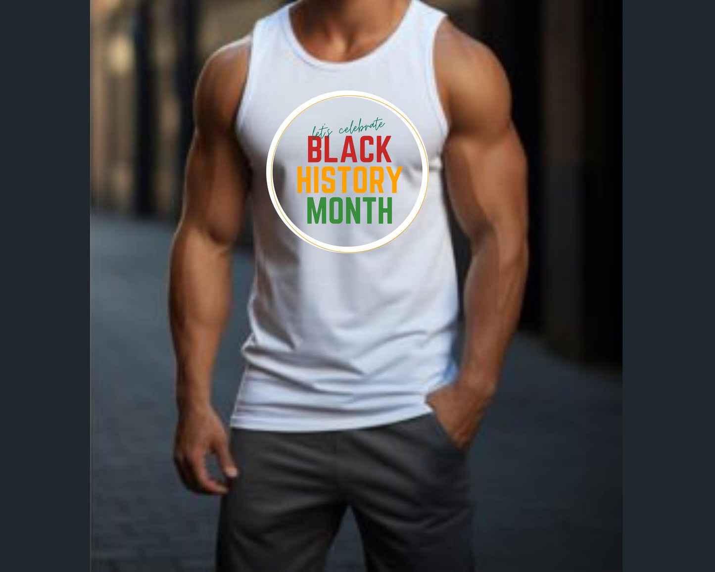 Black History Month Tank Top | Black Pride Apparel | Unisex Shirt