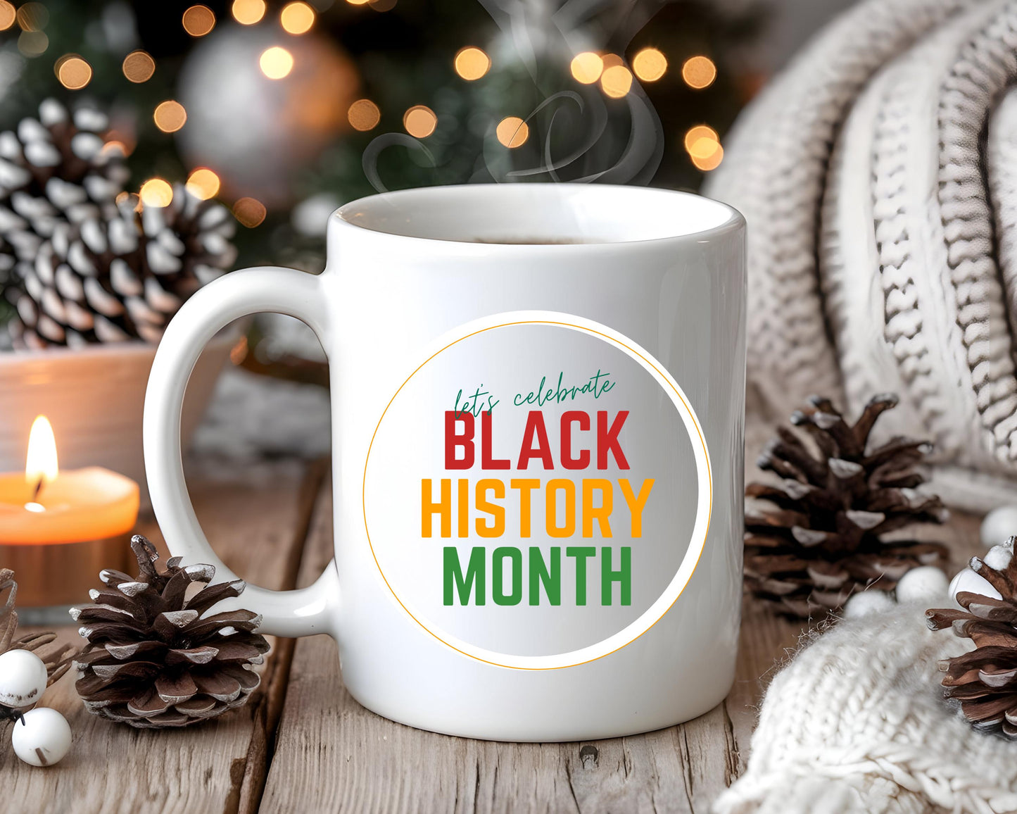 Let Celebrate Black History Month Mug | African American Pride Cup | Gift