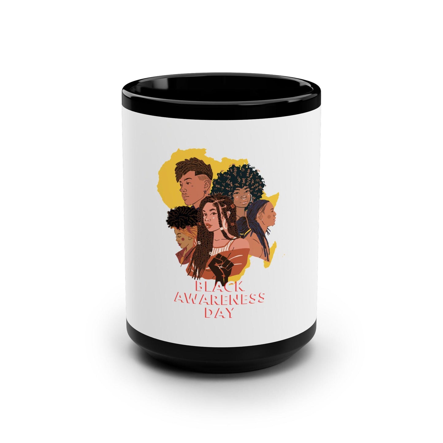 Black Awareness Day Mug | African American Pride Coffee Cup | Heritage Gift