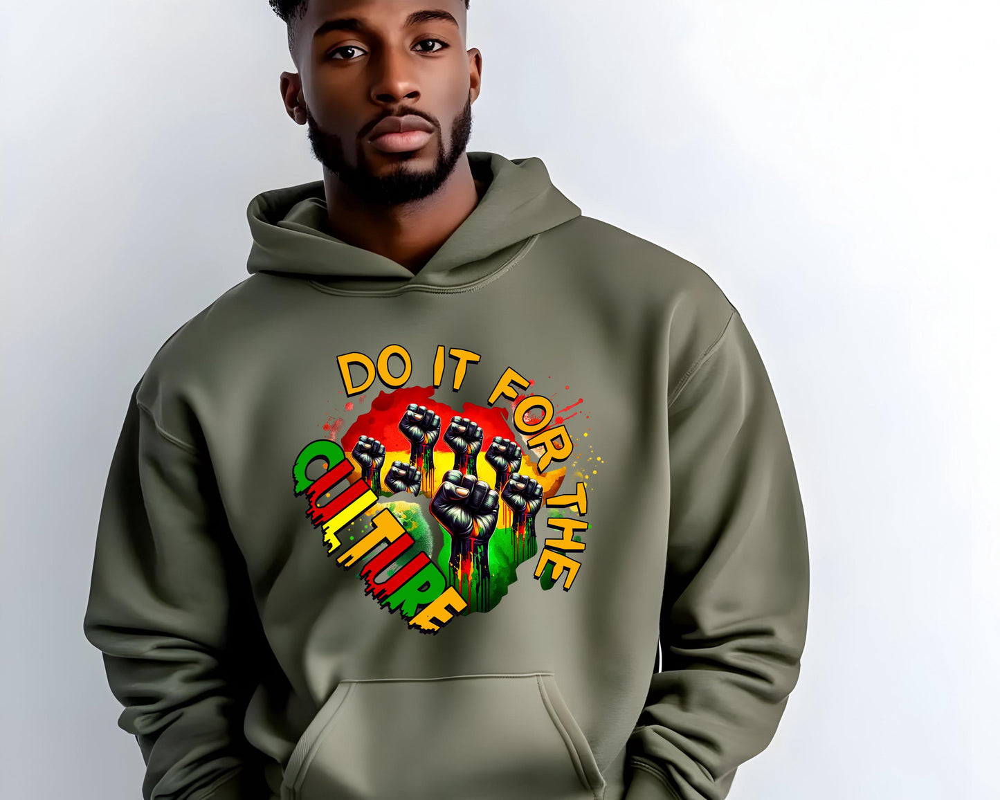 Do It for the Culture Hoodie | Black Pride Apparel | Unisex Sweatshirt