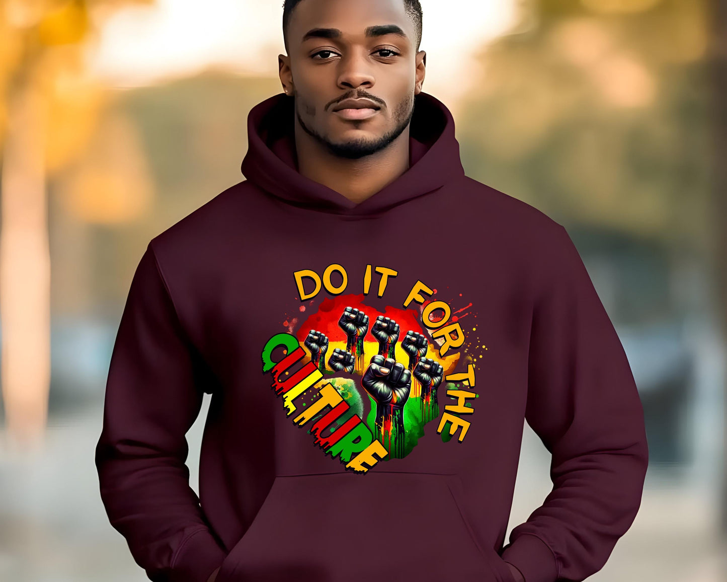 Do It for the Culture Hoodie | Black Pride Apparel | Unisex Sweatshirt