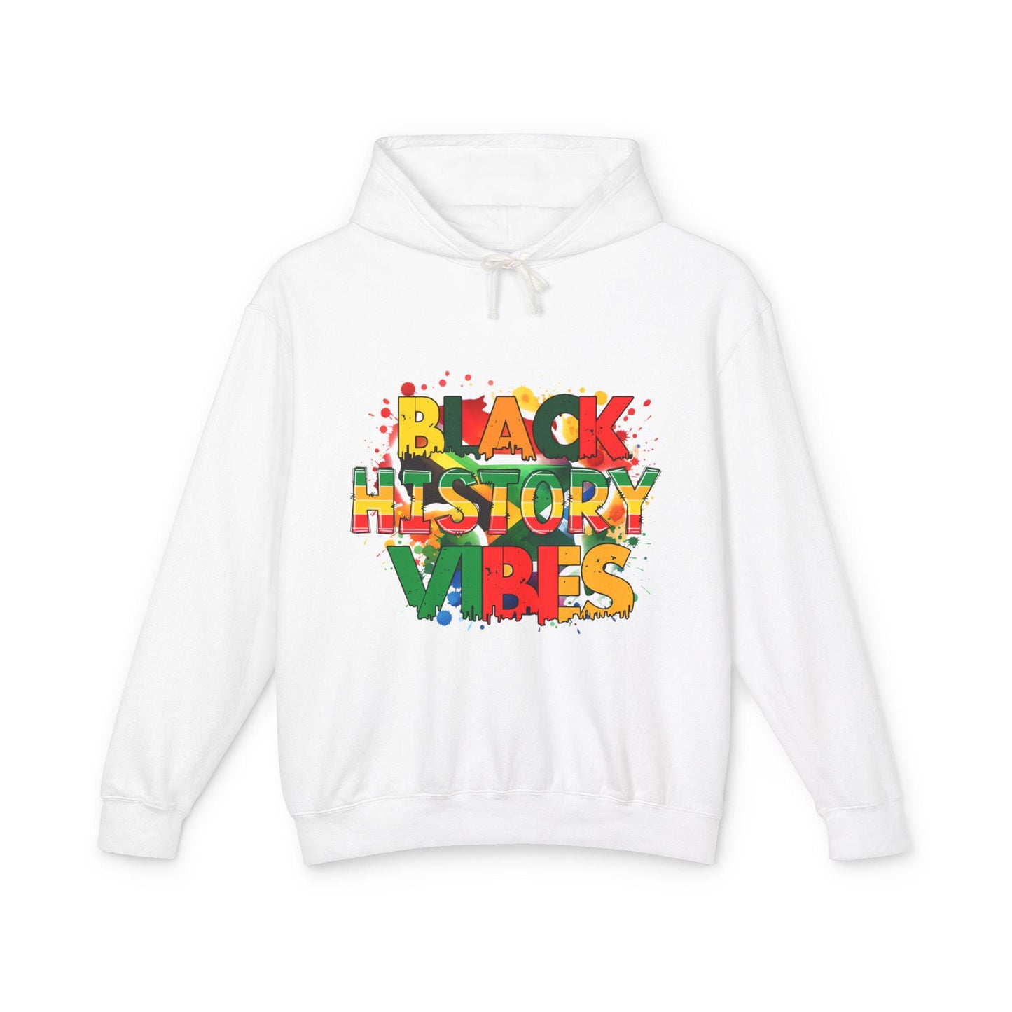 Black History Vibes Hoodie | African American Pride Sweatshirt | Unisex Apparel