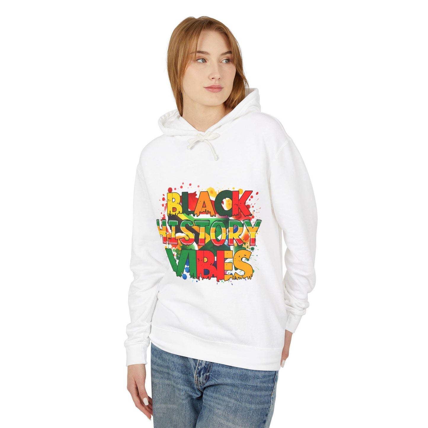 Black History Vibes Hoodie | African American Pride Sweatshirt | Unisex Apparel