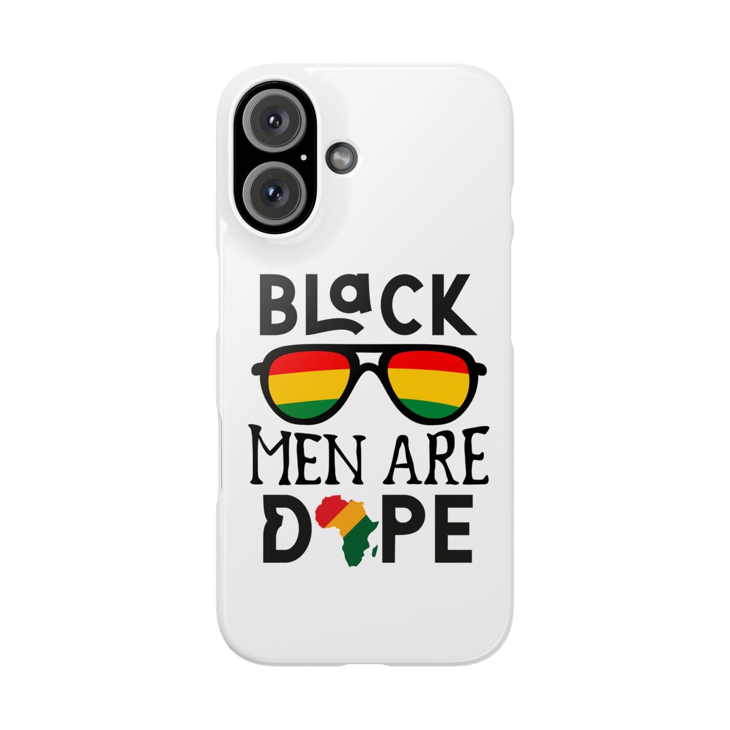 Black Men Are Dope Phone Case | Black Excellence Accessory | Empowerment Phone Cover