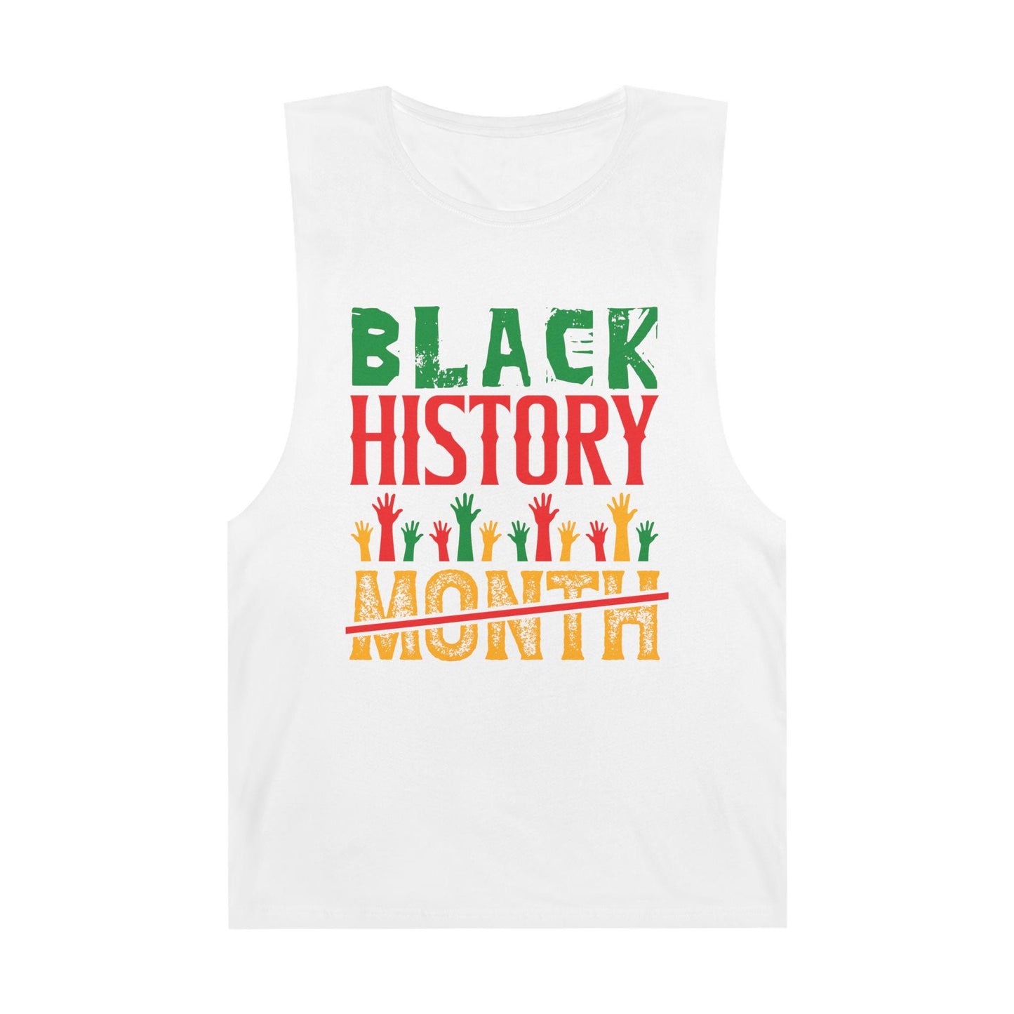 Tank Top, Black History Month Afrocentric Unisex Barnard Tee, African American Pride Shirt, Cultural Heritage Activewear, Ethnic Diversity