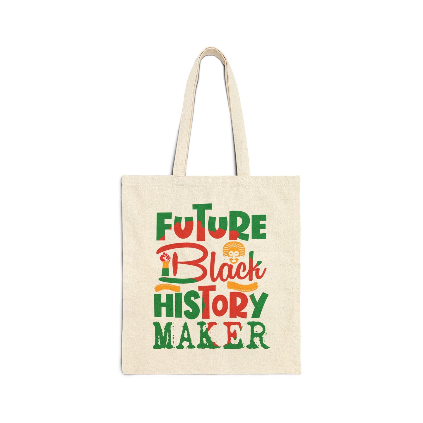 Future Black History Maker Tote Bag, African American History Inspirational Shoulder Bag, Black History Month Gift, Civil Rights Activist