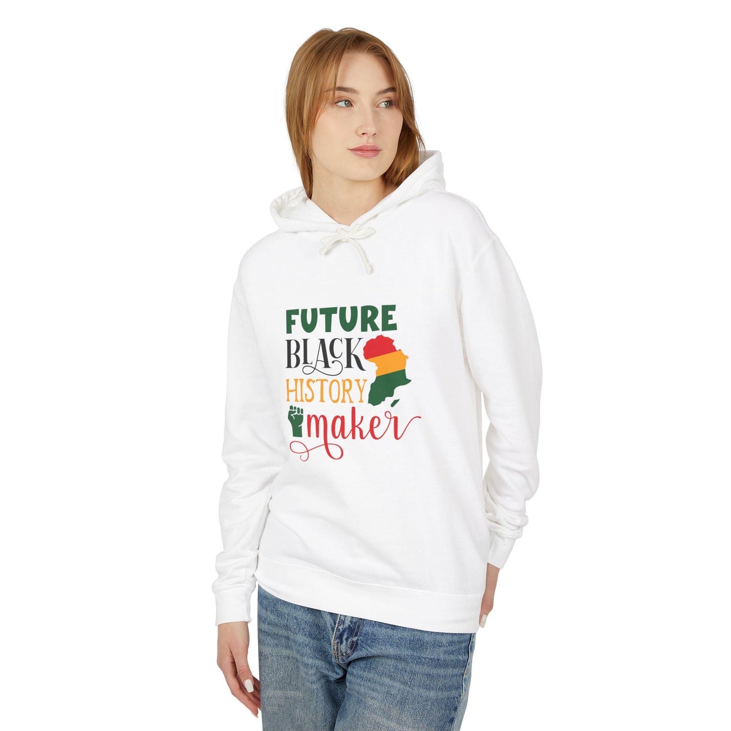 Future Black History Maker Hoodie, Unisex Sweatshirt, Black History Month, Inspirational Apparel, Activist Gift, Comfortable Layer