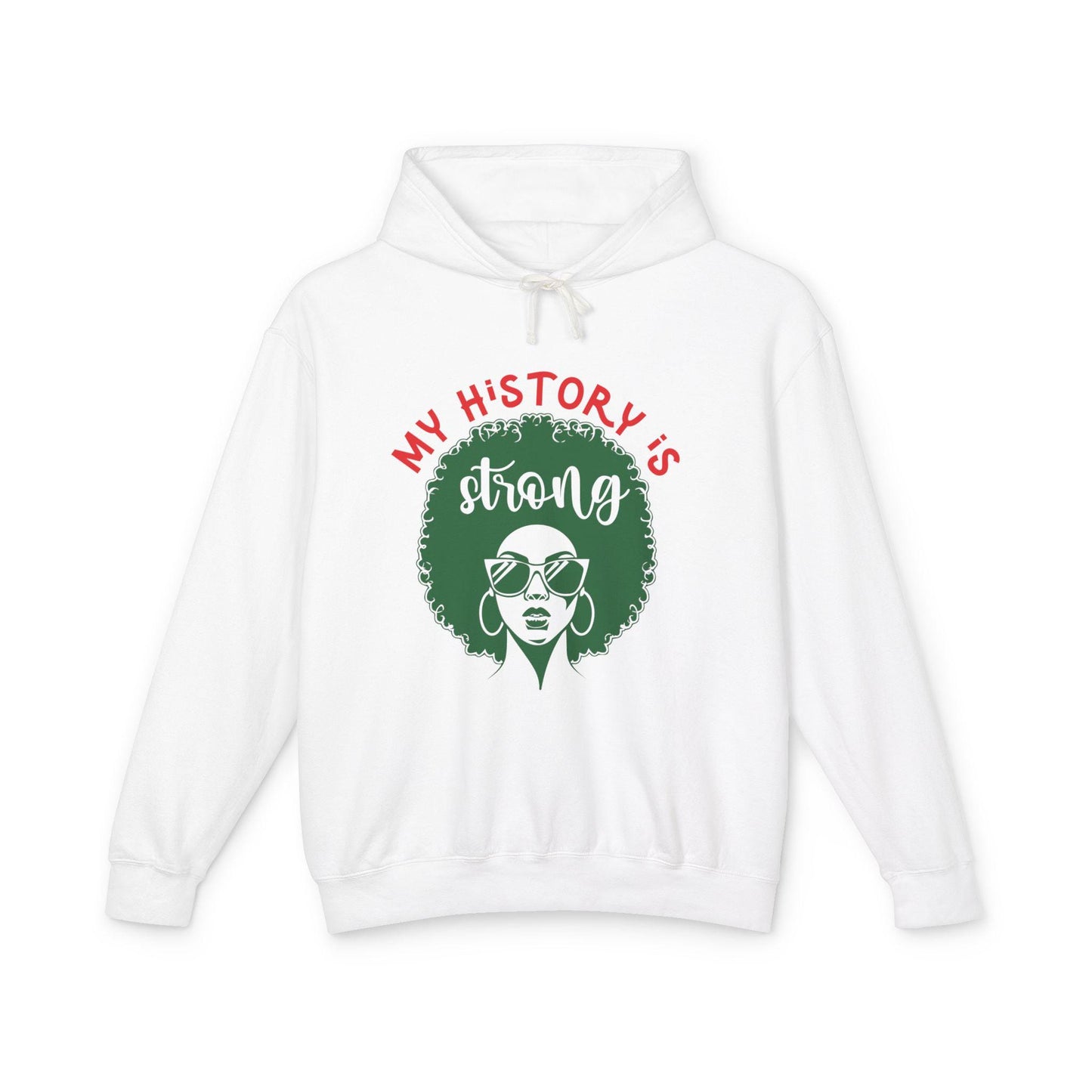 Strong History Lightweight Hoodie, Unisex Hooded Sweatshirt, Historical Heritage Pullover, DNA Ancestry Jumper, Cultural Roots Sweater,