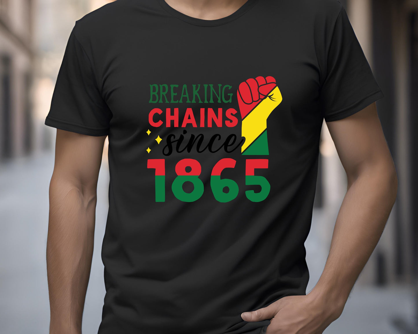 Breaking Chains Unisex Hoodie Sweatshirt, Anti-Slavery Lightweight Hooded Jumper, Emancipation Pullover, Civil Rights Activist Top, Freedom