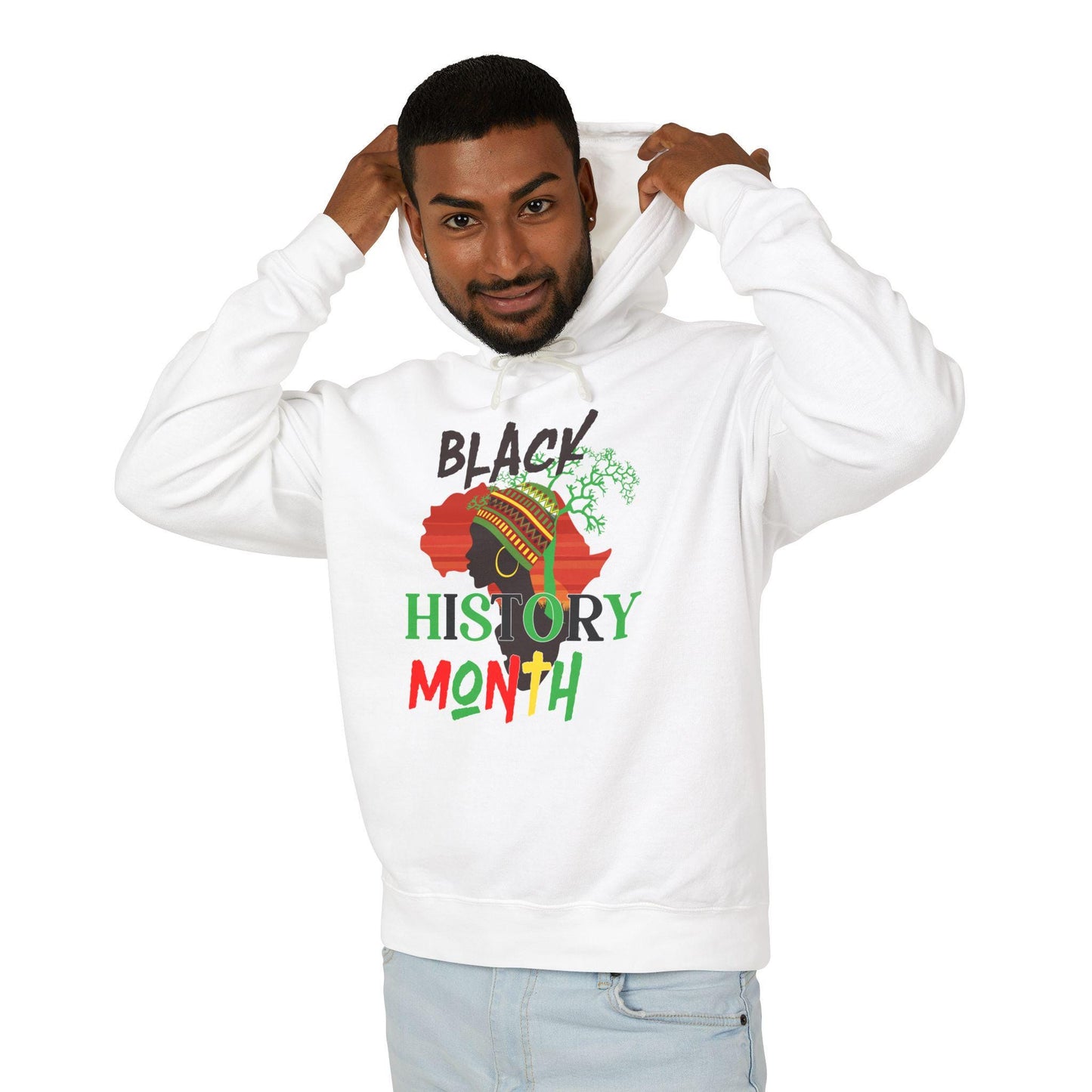 Black History Month Hoodie, Unisex Hooded Sweatshirt, African American Heritage Pullover, Civil Rights Movement Jumper, BHM Apparel