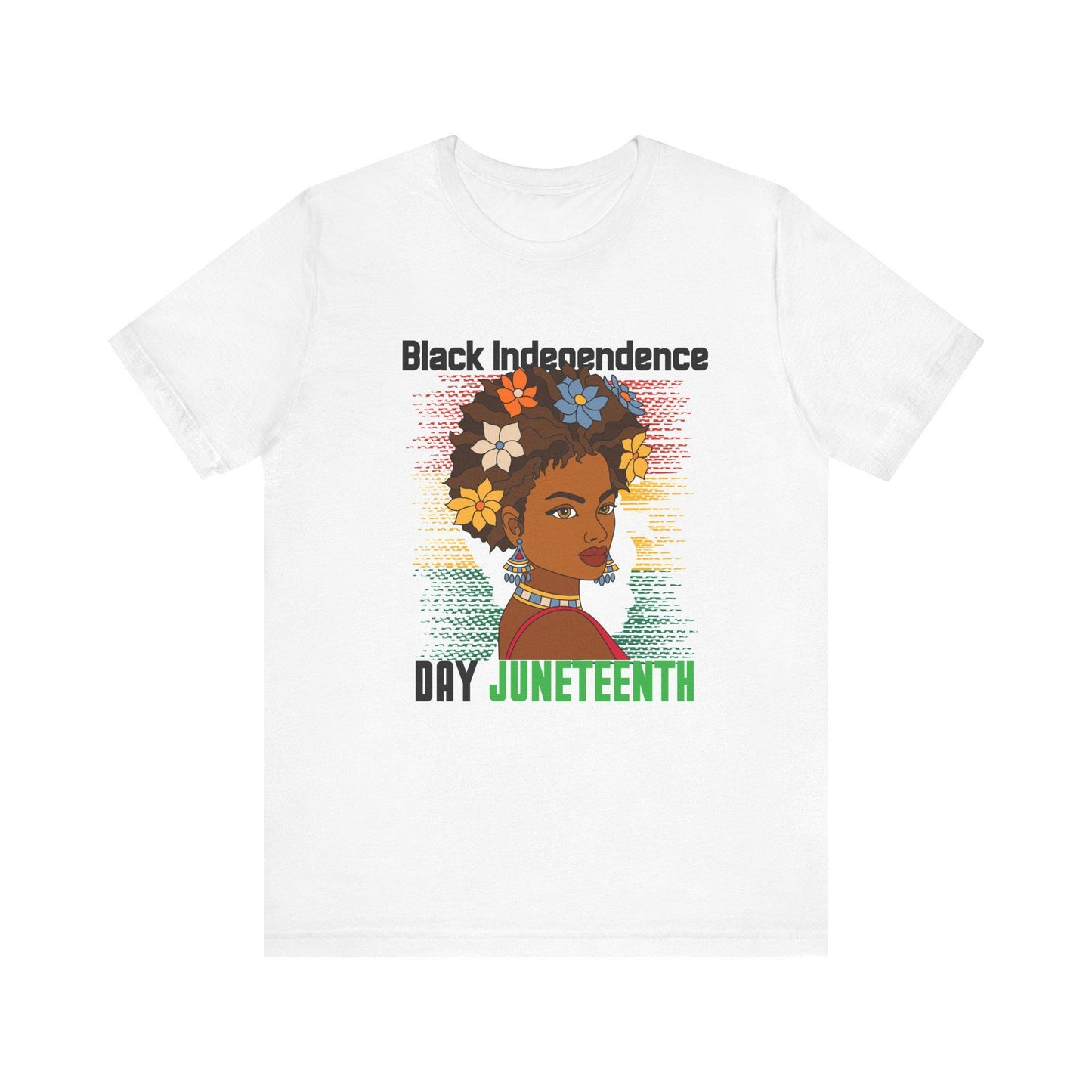 Black Independence Day Juneteenth Tee, Unisex T-Shirt for Celebration, Black History Shirt, African American Pride Gift, Ethnic Heritage