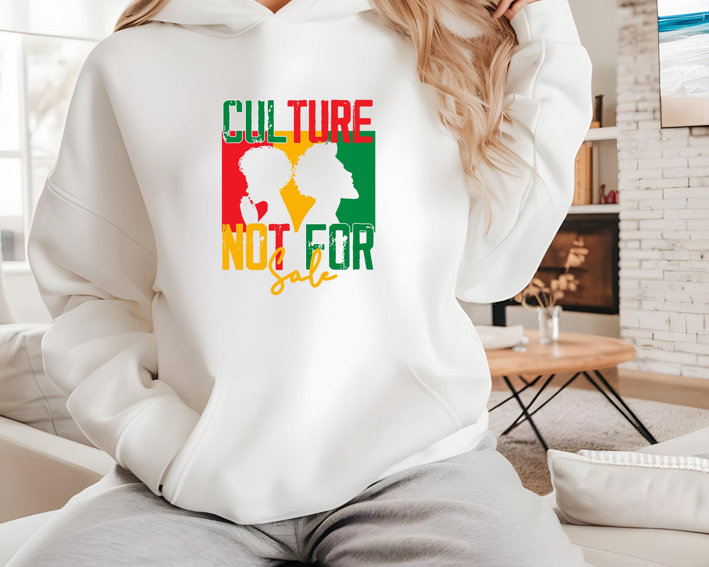 Culture Not For Sale Hoodie, Social Justice Sweatshirt, Protest Apparel, Activist Clothing, Equality Hooded Top