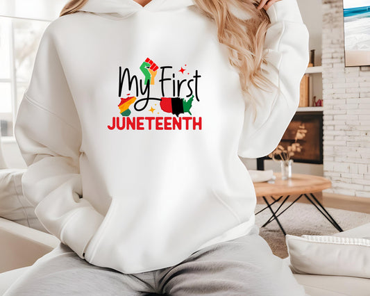 Juneteenth Lightweight Hoodie, Black History Sweatshirt, African American Hooded Jumper, Emancipation Day Pullover, Freedom Celebration