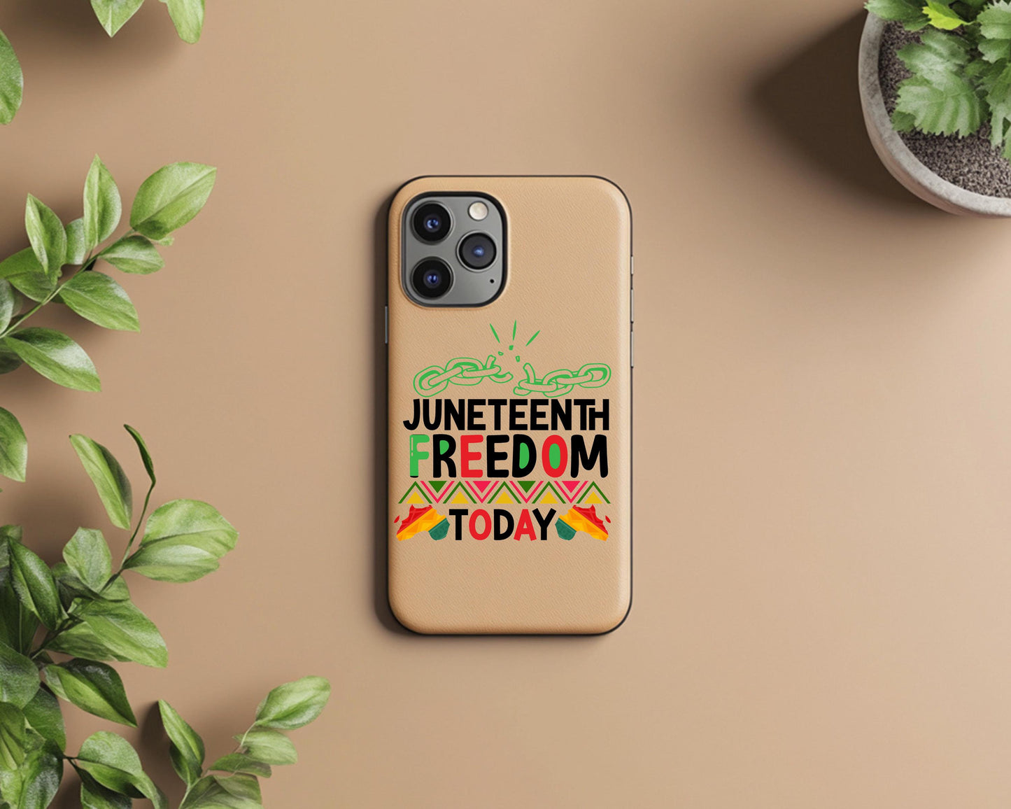 Heritage phone case, Juneteenth case, 1865 vibes case, Equality phone case, Stylish case gift