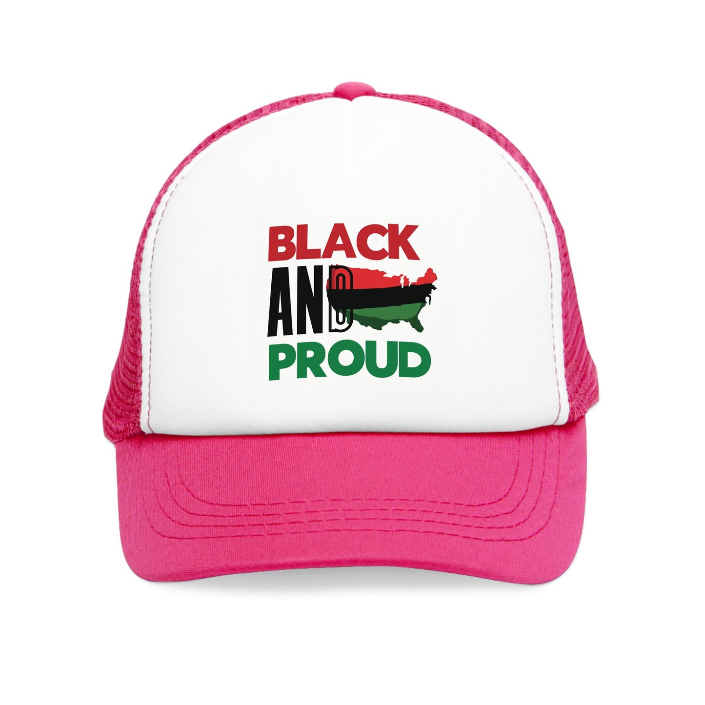 Mesh Cap, Black and Proud Hat, African American Pride Baseball Cap, Melanin Gift, Empowering Headwear, Afrocentric Accessories