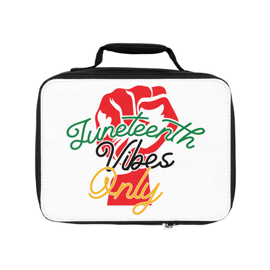 Juneteenth Vibes Lunch Bag | Colorful Insulated Bag | Perfect for Celebrations, Picnics, or Day Trips | Eco-Friendly Gift Idea, Festive Food