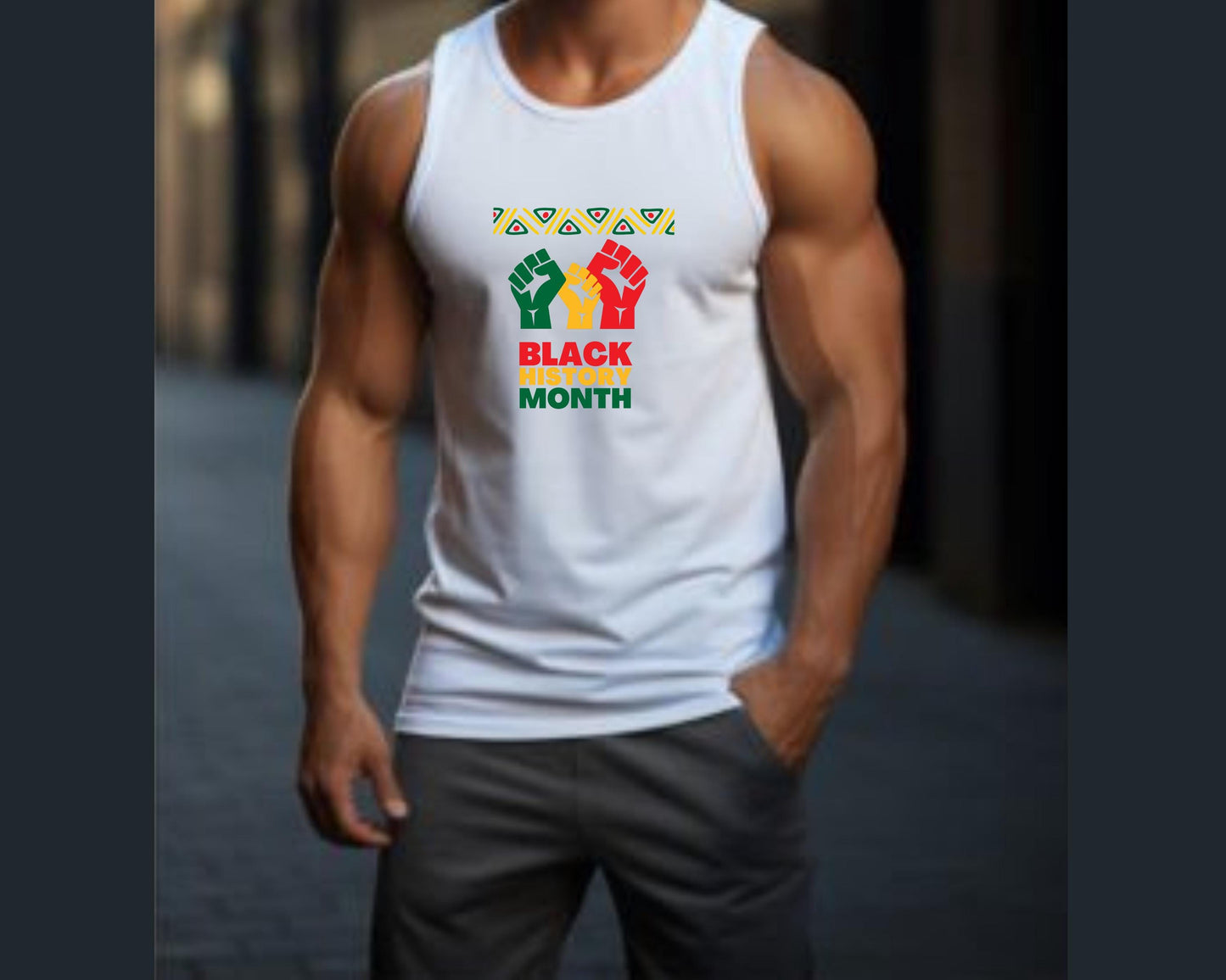 Black History Month Tank Top | Black Pride Apparel | Unisex Shirt