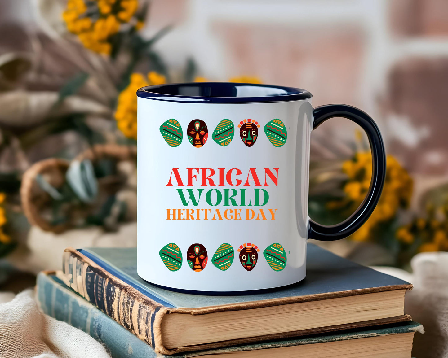 Africa World Heritage Day Mug | African Culture Coffee Cup | Unique Gift