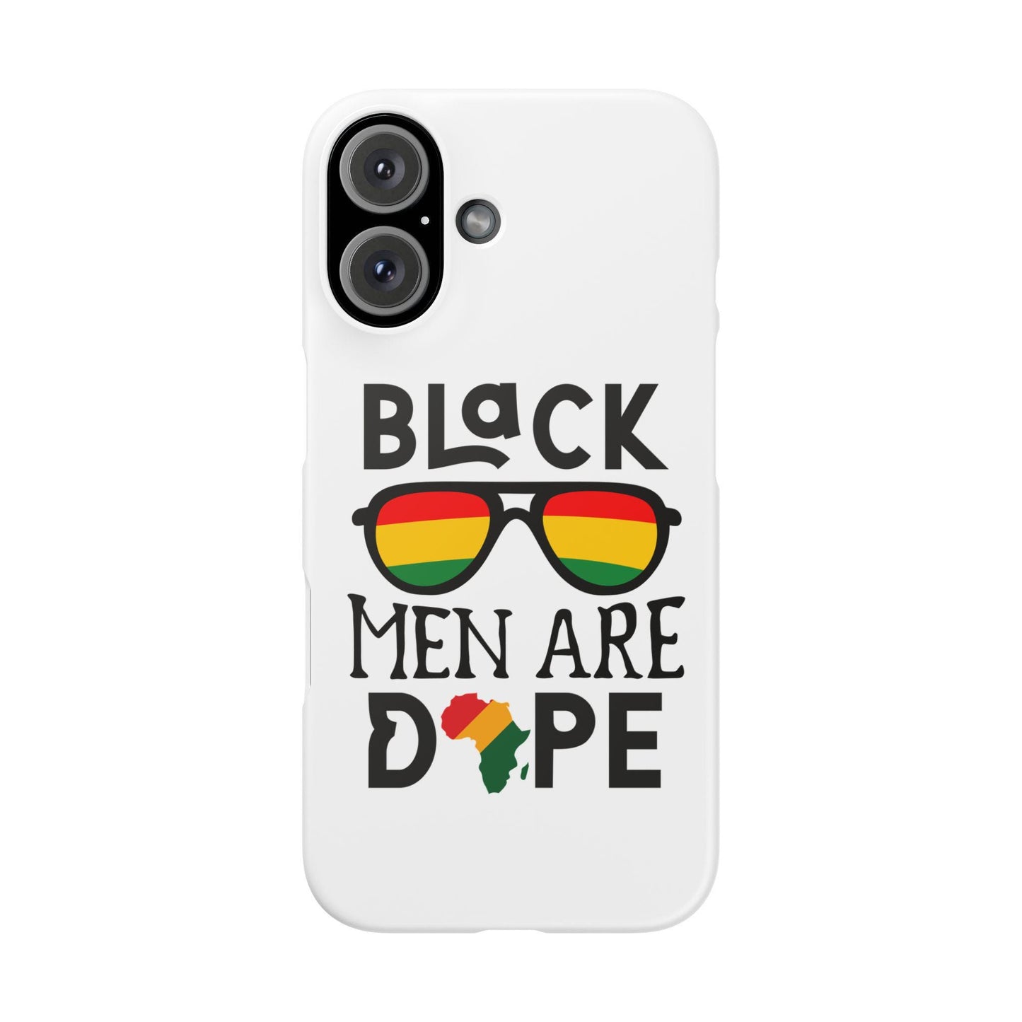 Black Men Are Dope Phone Case | Black Excellence Accessory | Empowerment Phone Cover