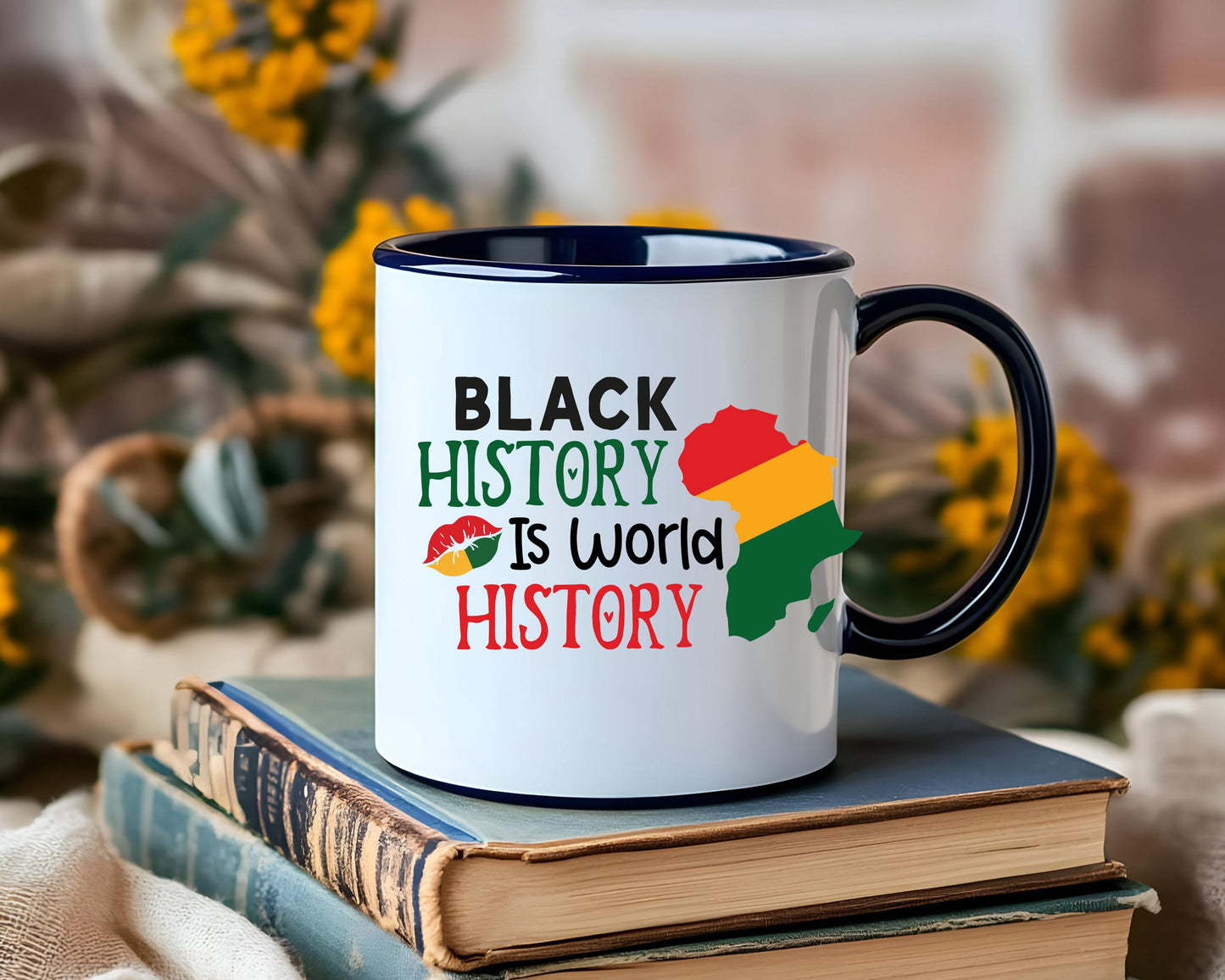 Black History Is World History Mug | African American Pride Cup | Inspirational Gift