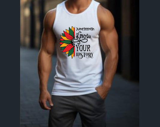 Juneteenth Know Your History T-Shirt | Black Pride Apparel | African American Heritage