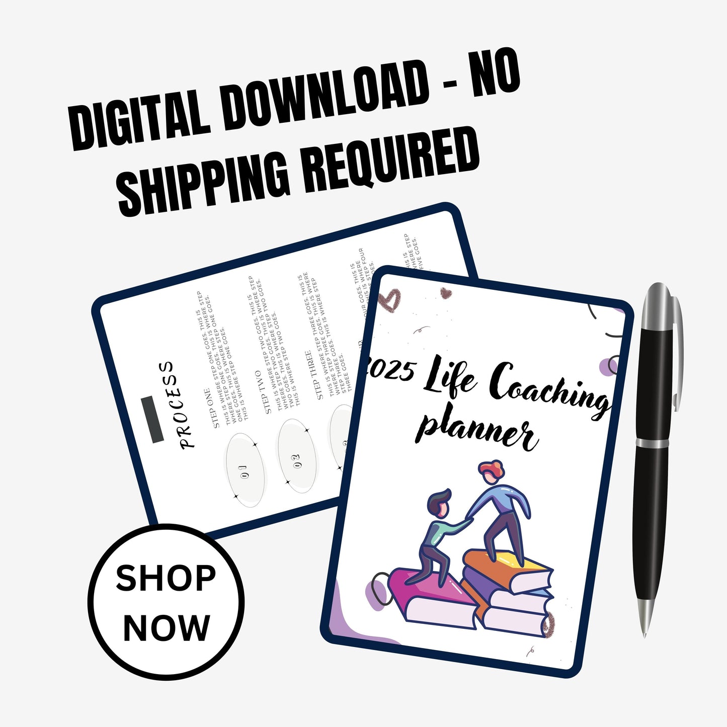 Life Coaching Planner, Coaching Worksheet template, Life Coaching tools, Coaching Resources